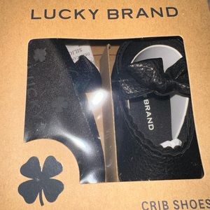 Lucky brand crib shoes size 3 6-9 months